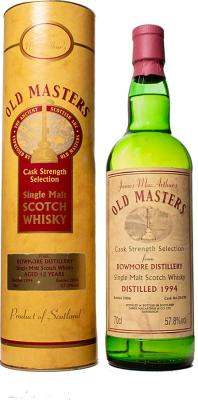 Bowmore 1994 JM Old Masters Cask Strength Selection #20100 57.8% 700ml
