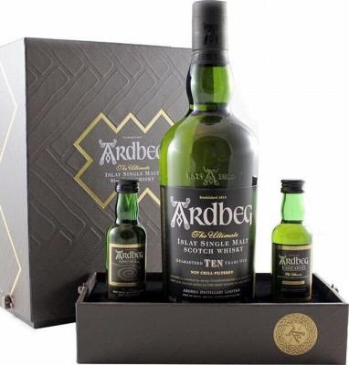 Ardbeg Ten SET 10yo 46% 700ml