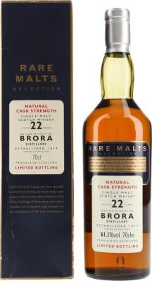 Brora 1972 Rare Malts Selection 61.1% 700ml