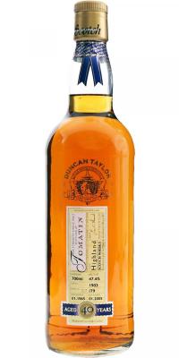 Tomatin 1965 DT Rare Auld Oak Cask #1903 47.6% 700ml