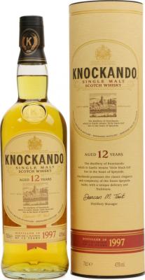 Knockando 1997 12yo 43% 700ml