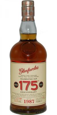 Glenfarclas 1987 175th Anniversary Sherry Cask #3826 Sweden 53.2% 700ml