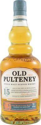 Old Pulteney 15yo The Maritime Malt Ex-Bourbon and Spanish Oak 46% 700ml
