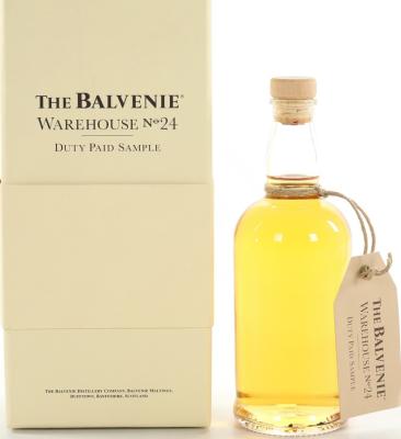 Balvenie 1999 Warehouse #24 Bourbon Cask #191 63.6% 200ml