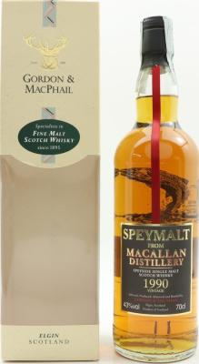 Macallan 1990 GM Speymalt 43% 700ml