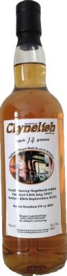 Clynelish 1997 WhB 14yo Refill Sherry Hogshead #6884 53.7% 700ml