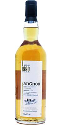 An Cnoc 1990 2nd Bottling 46% 700ml