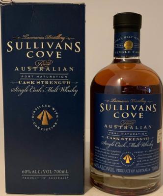 Sullivans Cove 2000 Port Maturation Port HH0511 60% 700ml