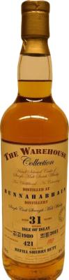 Bunnahabhain 1980 WW8 The Warehouse Collection Refill Sherry Butt 54.1% 700ml