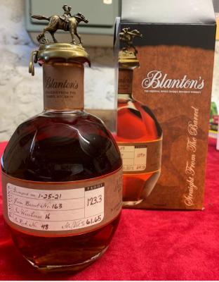 Blanton's Single Barrel #163 61.65% 700ml