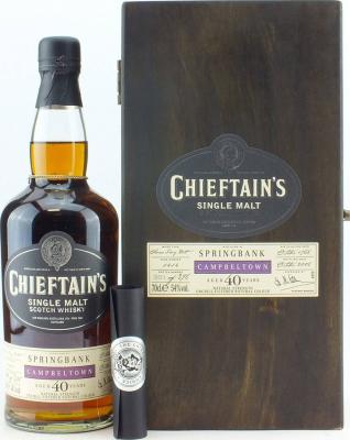 Springbank 1968 IM Chieftain's Choice First fill Oloroso Butt #1414 54% 700ml