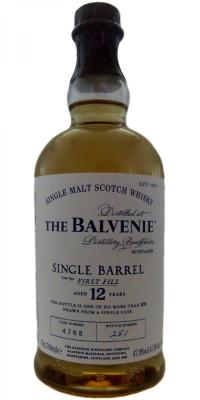 Balvenie 12yo Single Barrel #4768 47.8% 700ml