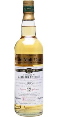 Glencadam 1995 DL The Old Malt Cask Refill Hogshead 50% 700ml