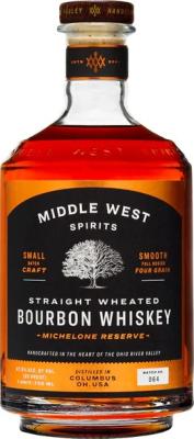 Middle West Spirits Straight Wheated Bourbon Whisky Michelone Reserve Batch 062 47.5% 750ml