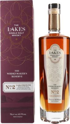 The Lakes The Whiskymaker's Reserve #2 Cask Strength PX Bourbon Red Wine Casks 60.9% 700ml