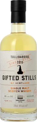 Tullibardine 2015 JB Gifted Stills 1st Fill Barolo 43% 700ml