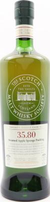 Glen Moray 1991 SMWS 35.80 Steamed Apple Sponge Pudding 2nd Fill ex-Bourbon Hogshead 59.7% 700ml