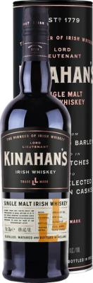 Kinahan's Single Malt Irish Whisky Ex-Bourbon Casks 46% 700ml