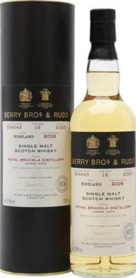 Royal Brackla 2008 BR #304043 52.9% 700ml