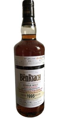 BenRiach 1995 Single Cask Bottling Port Hogshead #3616 The Tasting Room 53.7% 700ml