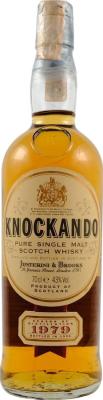 Knockando 1979 by Justerini & Brooks Ltd Sovedi France 43% 700ml