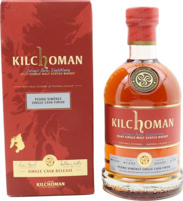 Kilchoman 2013 Bourbon Pedro Ximenez Finish 457/2013 55.4% 700ml