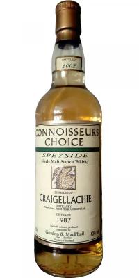 Craigellachie 1987 GM Connoisseurs Choice 40% 700ml