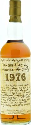 Favourite Distillery 1976 Speyside TI Handwritten Label Bourbon Cask #1420 53% 700ml