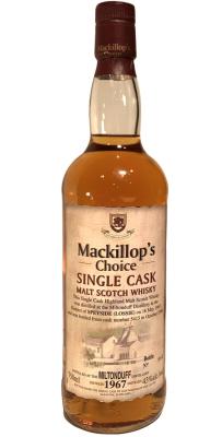 Miltonduff 1967 McC Single Cask #5415 43% 750ml