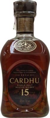 Cardhu 15yo The Cummings of Cardhu 40% 700ml