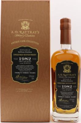 Dufftown 1982 DR Vintage Cask Collection Bourbon Hogshead #18583 53.6% 700ml