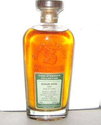 Glenury Royal 1973 SV Cask Strength Collection Sherry Hogshead #6859 50.6% 700ml