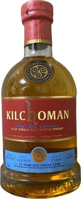 Kilchoman 2007 Single Cask 380/2007 Bar Campbelltoun Loch 20th Anniversary 55.7% 700ml