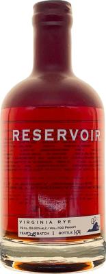 Reservoir Virginia Rye Alligator Char Quarter Casks 50% 700ml