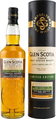 Glen Scotia 2002 Single Cask Refill American Oak #176 57.9% 700ml