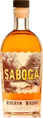 Saboga Hiberum Whisky Distillery Bottling Brandy Casks French Casks and American Casks 40% 700ml