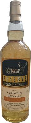 Tomatin 2007 GM 1st fill bourbon barrels 40% 700ml