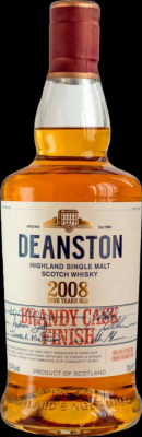 Deanston 2008 Brandy Cask Finish 56.4% 750ml