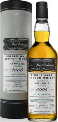 Laphroaig 2006 ED The 1st Editions Refill Sherry Butt HL 13291 46% 700ml