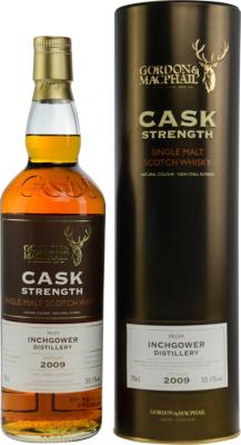 Inchgower 2009 GM Cask Strength Refill Sherry Hogshead #803986 55.1% 700ml