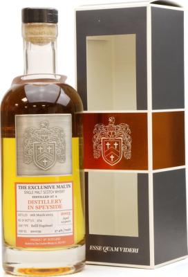 A Distillery in Speyside 2003 CWC The Exclusive Malts Refill Hogshead #900039 57.4% 700ml