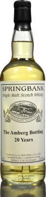 Springbank 20yo The Amberg Bottling 52.8% 700ml