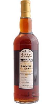 Bowmore 1989 MM Mission Gold Sherry 54.5% 700ml