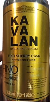 Kavalan Solist Fino Sherry Cask 57.1% 700ml