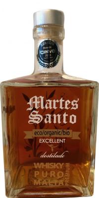 Martes Santo Bio Excellent Whisky Puro Malta Premium Cognac Cask 40% 700ml