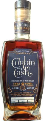 Corbin Cash 6yo Merced Rye K&L Merchants 64.5% 750ml