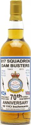 Inchmurrin 16yo SqM Single Malt 617 Squadron Dam Busters 70th Anniversary 40% 700ml