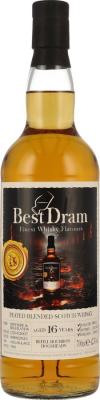 Peated Blended Scotch Whisky 2007 BD Refill Bourbon Hogshead 42.5% 700ml