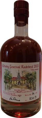 Single Islay Malt Whisky Villa Carefree WlRb Sherry Whisky Festival Radebeul 2023 52.7% 500ml