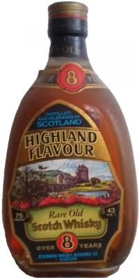 Highland Flavour 8yo Rare Old Scotch Whisky Etro Whisky-Import GmbH Hamburg 43% 750ml